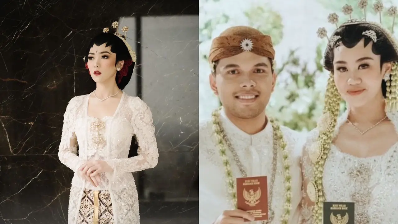 Deretan artis yang tampil memukau dalam balutan kebaya dan kain batik khas Jawa di hari bahagia mereka