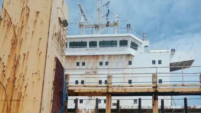 Kapal hantu asal Indonesia ini muncul tiba-tiba di perairan Myanmar