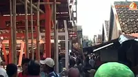 [VIDEO] Pasar Situbondo Ambruk, 4 Orang Terluka
