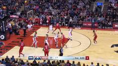 Toronto Raptors mengalahkan Washington Wizards dengan skor 100-91 dalam lanjutan pertandingan NBA 2017-2018.