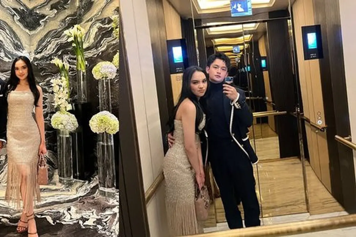 Lyodra dan Randy Martin tampil mewah di setiap gaya. (credit:instagram.com/randymartinnn)