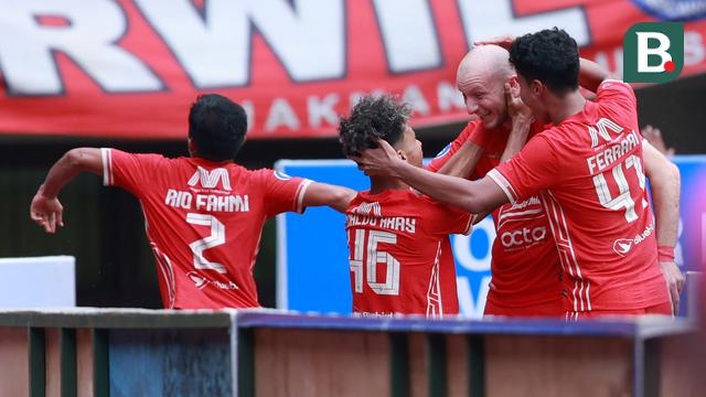 Foto: Persija Kembali ke Puncak setelah Libas Arema FC dalam Laga Debut Witan Sulaeman di BRI Liga 1