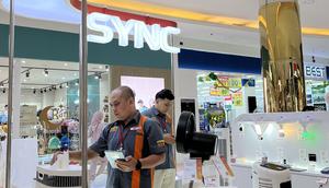 Pop-Up Booth SYNC di Summarecon Mal Serpong 1, Tangerang. ©AZKO