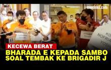 VIDEO: Bharada E Kecewa, Ferdy Sambo Tak Akui Tembak Brigadir J saat Rekonstruksi