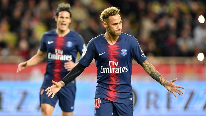 6. Neymar Jr (Paris Saint-Germain) - 5 gol dan 2 assist (AFP/Yann Coatsaliou)