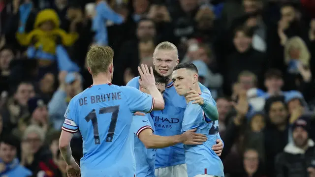 FOTO Man City Vs Burnley