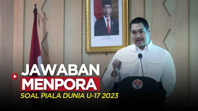 VIDEO: Piala Dunia U-17 akan Diusahakan Digelar di Indonesia? Ini Jawaban Menpora