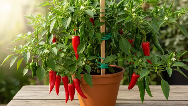 cara menanam cabe di pot agar tumbuh subur