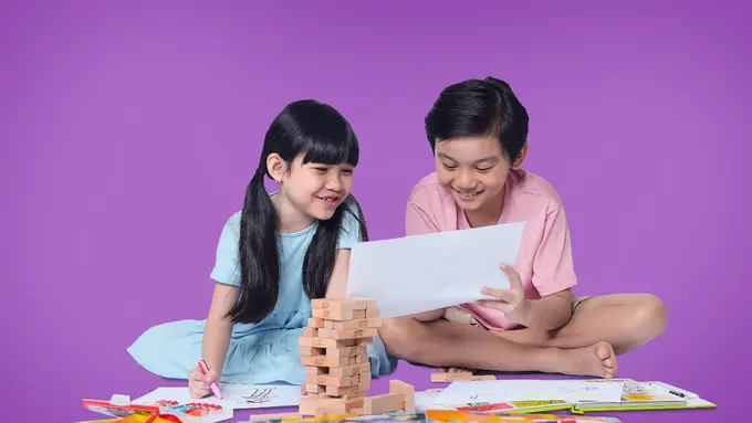 Ilustrasi Anak Belajar