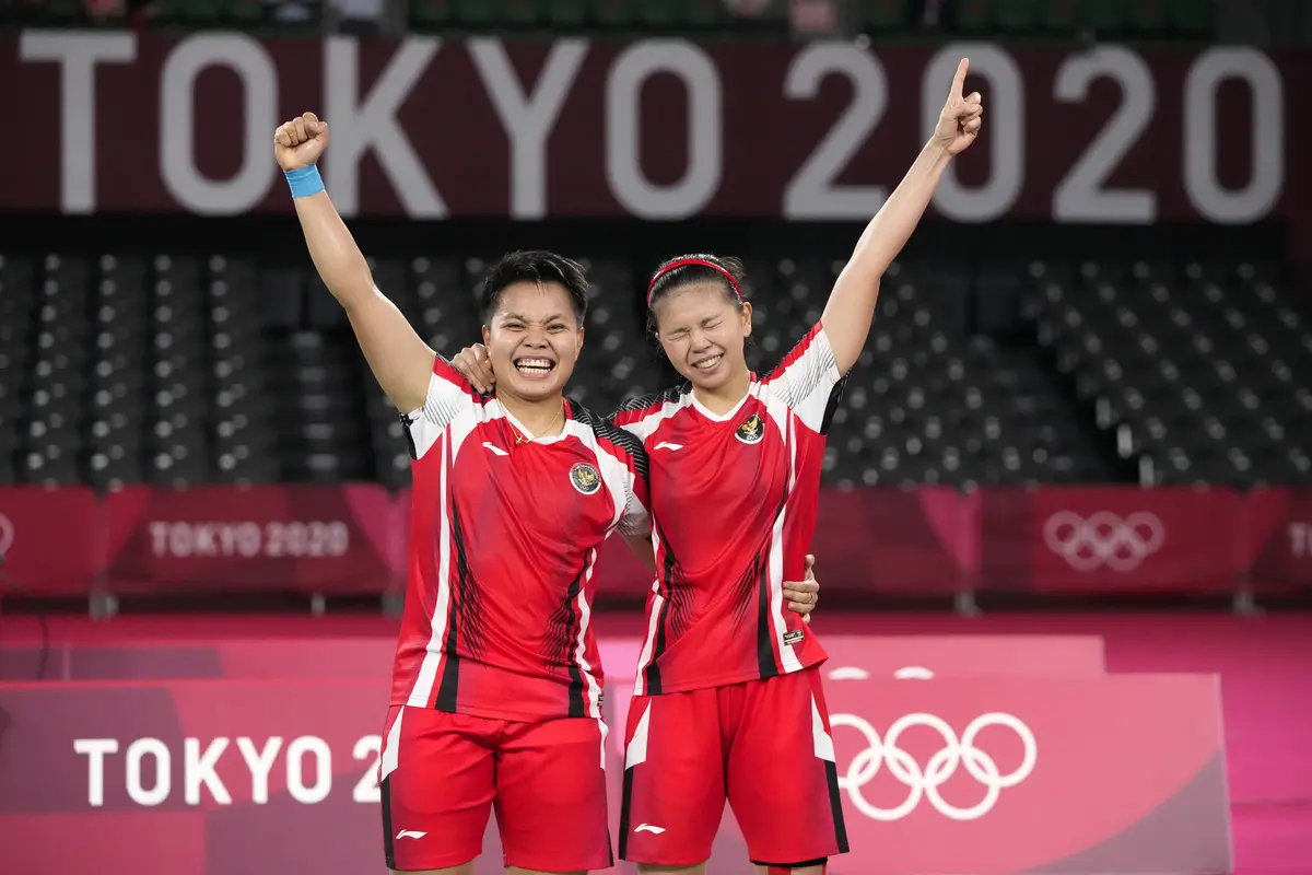 Greysia Polii / Apriyani Rahayu - Bulu Tangkis - Olimpiade Tokyo 2020