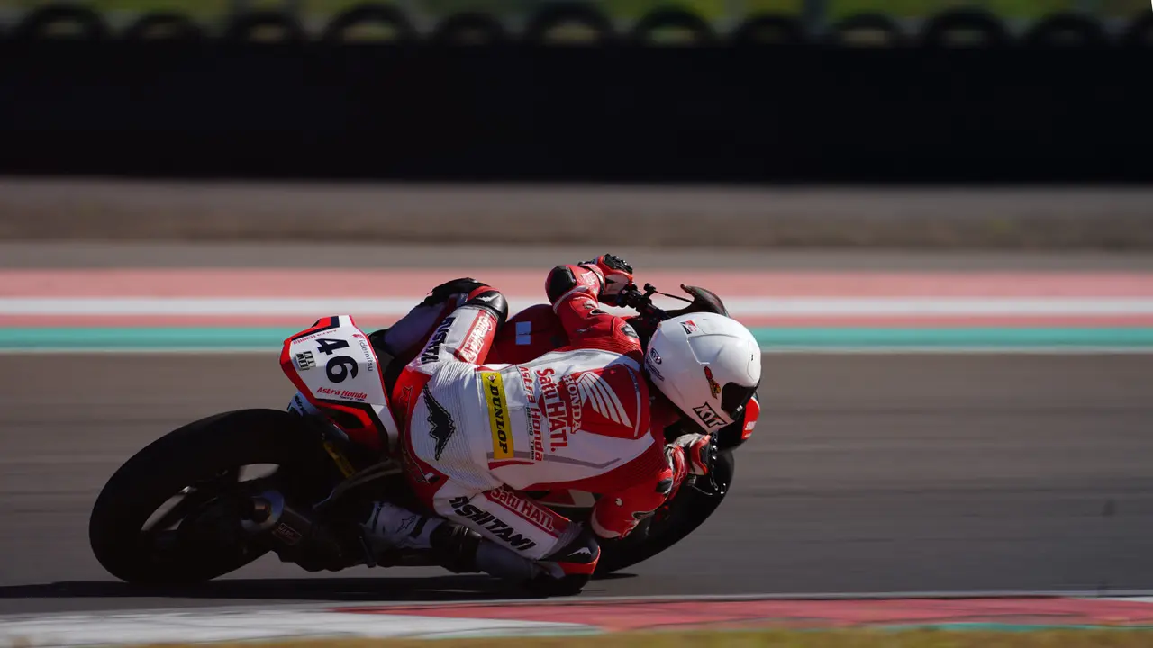 Foto: The Silent Boy Gacor di Hari Pertama ARRC Mandalika