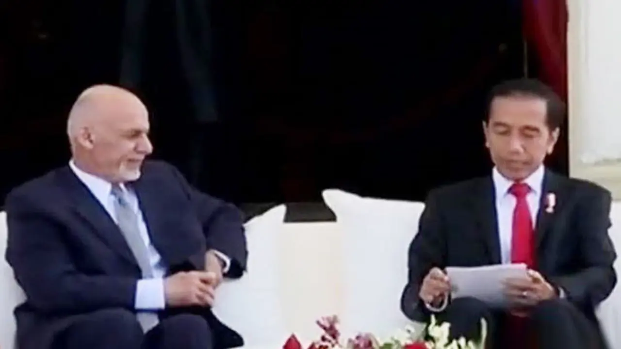Jokowi dan Presiden Afghanistan