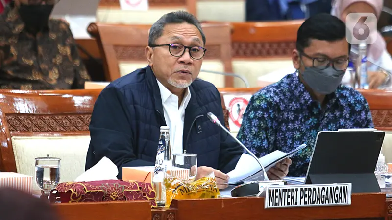 Raker dengan Komisi VI DPR, Mendag Zulkifli Hasan Tunjukkan Minyakita