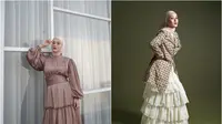 7 Model Gamis Ruffle Ala Dinda Hauw, Anggun Dipakai Wanita Jelang 30-an