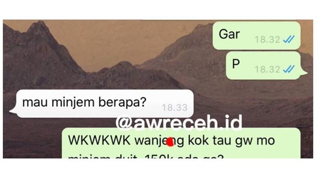 Chat Lucu Basa Basi Doang Ini Bikin Ketawa Ngakak