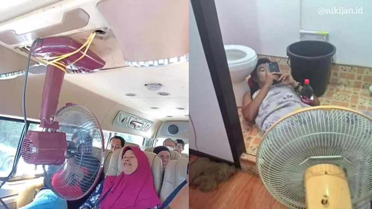 6 Lifehack Pakai Kipas Angin Ini Bikin Geleng Kepala