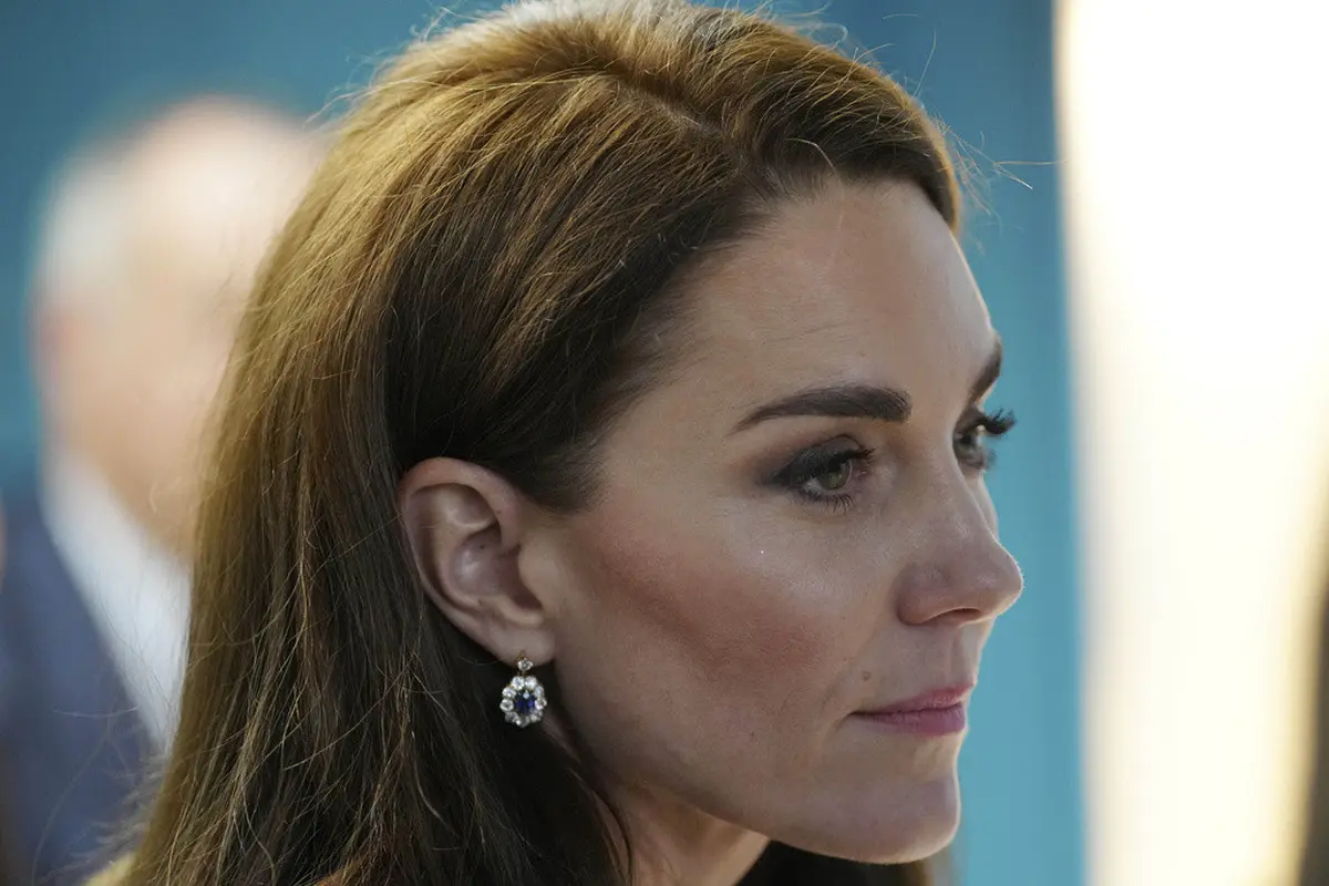 Kate Middleton. (AP Photo/Jon Super, Pool, File)
