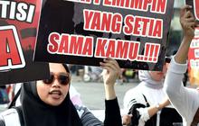 FOTO: Aksi Sosialisasi Pemilu 2024 Mengajak Masyarakat Agar Tak Salah Pilih