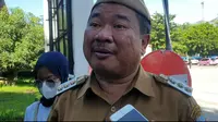 Bupati Rudy Gunawan mengatakan, persoalan pribadi para pendemo tidak bisa menjadi salah satu acuan untuk menjatuhkan citra pemerintahan dirinya bersama wakilnya, Helmi Budiman dalam memimpin Garut hingga akhir 2023 mendatang.(Liputan6.com/Jayadi Supriadin)