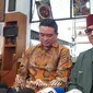 Andre Taulany saat menjelaskan ihwal perceraiannya dengan Rien Wartia