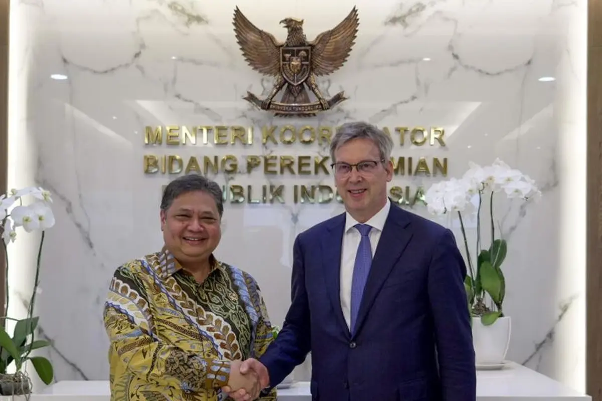 Perkuat Kerja Sama Bilateral, Menko Airlangga Apresiasi Kontribusi Dubes Uni Eropa untuk Indonesia