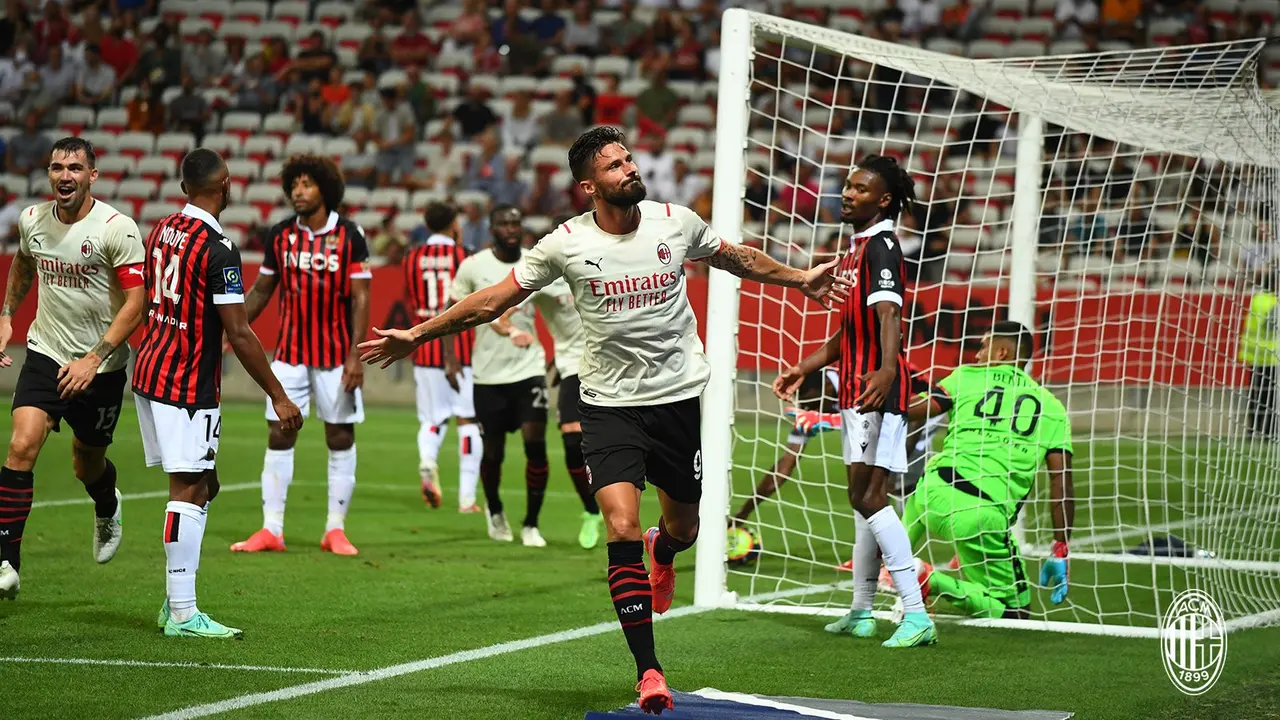 Striker AC Milan, Olivier Giroud.