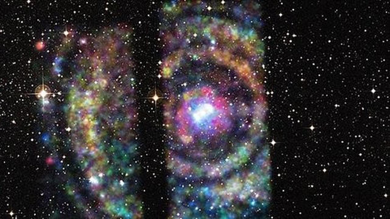 NASA sukses abadikan penampakan pelangi terbesar di alam semesta