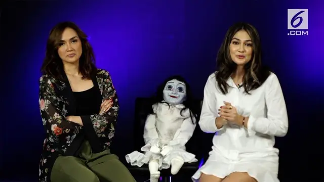 Luna Maya dan Sara Wijayanto membocorkan pengalamannya saat proses syuting The Doll 2.