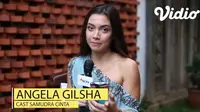 Q&A Bersama Angela Gilsha Dalam BTS Samudra Cinta. sumberfoto: SCTV