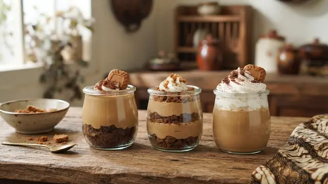 Varian Topping Mousse Kopi Susu