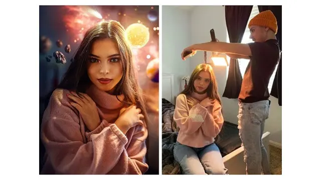 6 Potret Ekspektasi Vs Realita Foto Pakai Cahaya Lampu, Hasilnya Instagramable