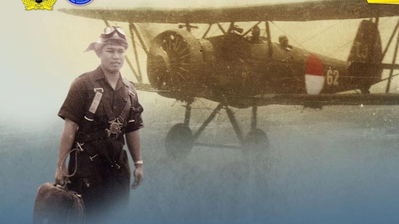 Potret Agustinus Adisutjipto Penerbang Pesawat dengan Identitas Bendera Merah Putih Pertama Kali, Kini Namanya Abadi di Yogyakarta