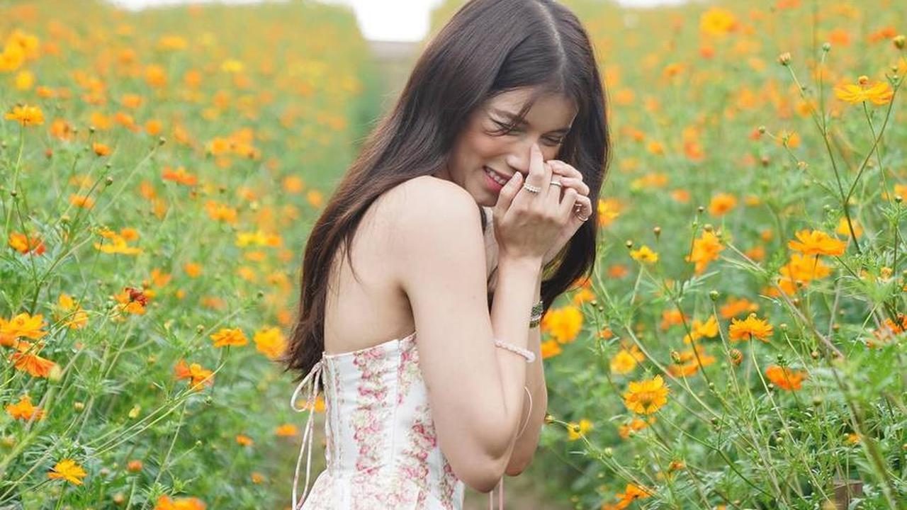 Potret Photoshoot Sabrina Chairunnisa di Korea Selatan, Pakai Dress Cantik - Mirip Gadis ABG
