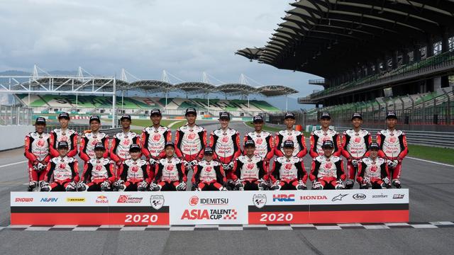Pembalap di Asia Talent Cup 2020