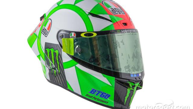 Balapan di Kandang, Valentino Rossi Pamer Helm Keren (foto: Motorsport.com)