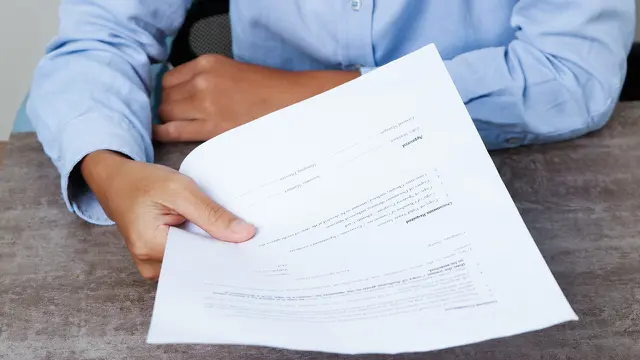 Ilustrasi surat permohonan magang