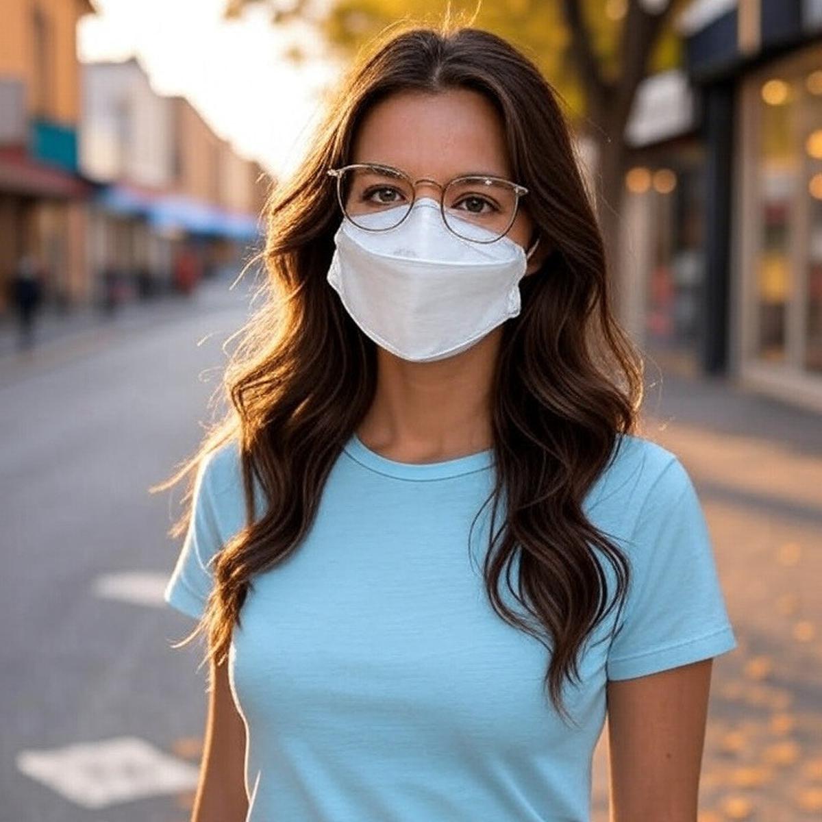 Cara pakai masker agar kacamata tak berembun