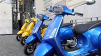  Vespa Sprint akan dilepas bersama dengan beberapa skutik retro dari Italia lainnya. 