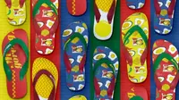 Uniknya Kolaborasi Sandal Jepit Indomie x Swallow, Berapa Harganya? (Tangkapan Layar Instagram/indomie)