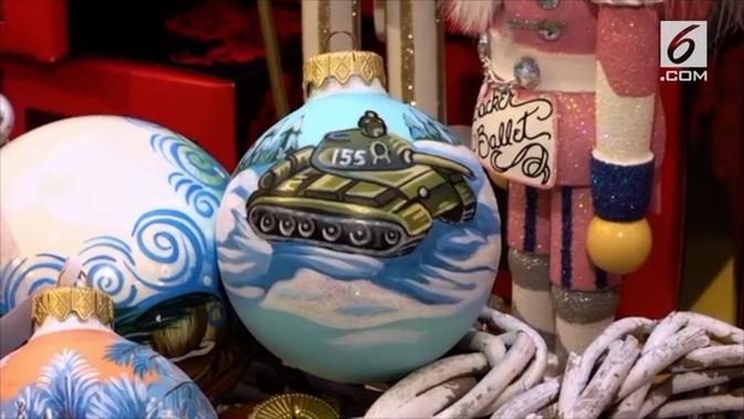 VIDEO Hiasan  Natal  ala Militer di Rusia Global Liputan6 com