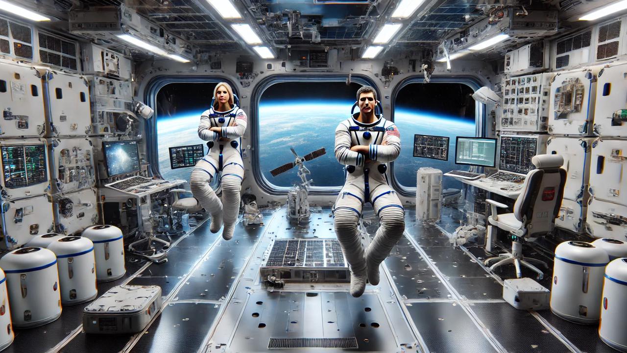Astronot yang sedang Berada di Stasiun Luar Angkasa dapat Pengumuman Berbahaya dari Bumi