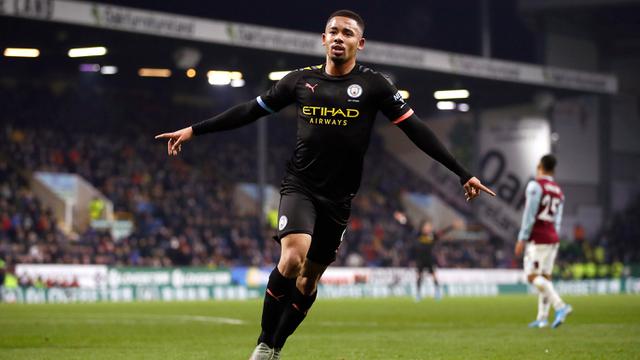 Manchester City Hajar Burnley, Gabriel Jesus Tampil Memukau