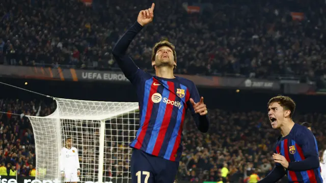 Marcos Alonso - Barcelona - Liga Europa