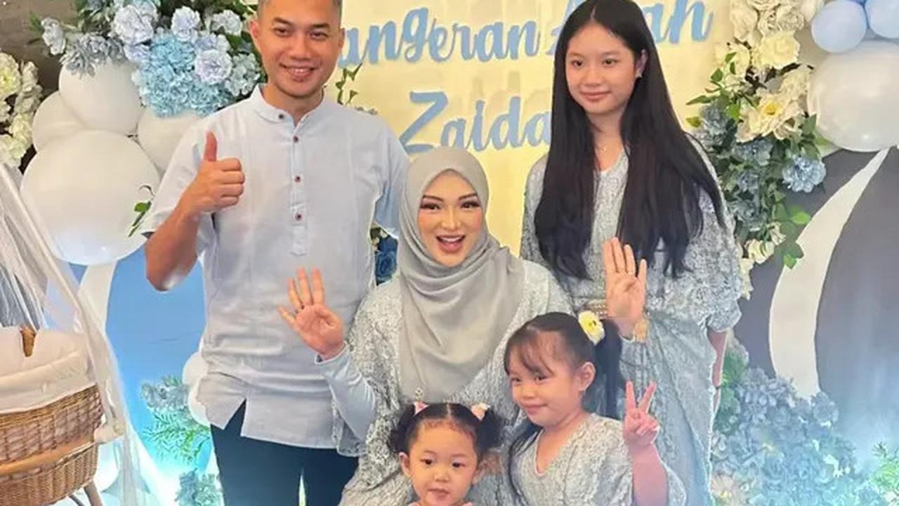 7 Potret Aqiqah Anak Ketiga Zaskia Gotik, Kehadiran Putri Sambung Curi Perhatian