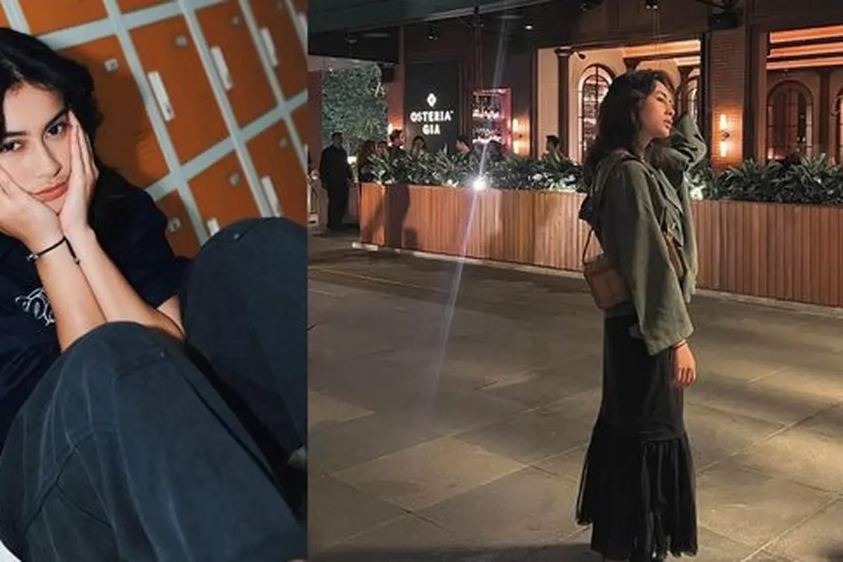 Penampilan streetwear Sintya Marisca. (credit:instagram.com/sintyamarisca)
