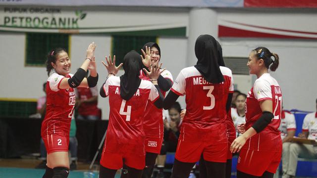 Foto: Singkirkan Chinese Taipei Lewat Laga Dramatis, Timnas Bola Voli Putri Lolos ke Final AVC Challenge 2023 untuk Tantang Vietnam
