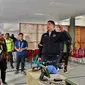 Menteri Pemuda dan Olahraga (Menpora) RI Dito Ariotedjo meninjau beberapa venue PON XXI Aceh-Sumut 2024 di wilayah Aceh, Rabu (18/9/2024) siang, khususnya venue yang mengalami kerusakan akibat cuaca ekstrem yang menimpa Aceh. Menpora pun mengimbau agar ke depannya, penundaan pertandingan bisa dilakukan demi memastikan aspek keselamatan tetap jadi prioritas utama di tengah cauca ekstrem yang melanda. (Dok. Kemenpora)