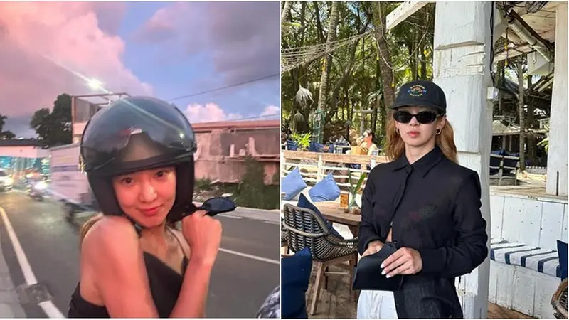 8 Potret Hyoyeon SNSD saat Liburan di Bali, Betah Banget