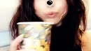 Siapakah yang menggunakan filter leopard? Yup. Selena Gomez! (Snapchat/SelenaGomez)