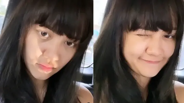 6 Potret Happy Asmara Tanpa Makeup, Bikin Pangling